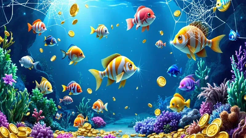 Suasana arcade permainan tembak ikan TALAS89