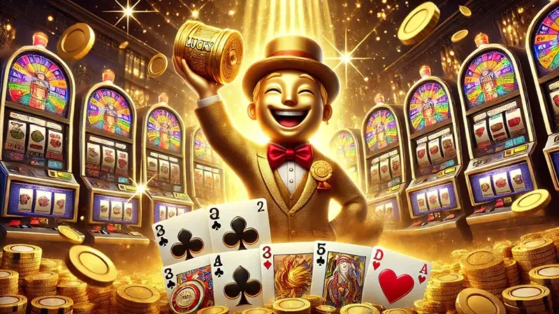 Layar permainan slot TALAS89 dengan reel dan tema visual modern